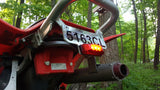 Billet License Plate W/ Marker Light (Honda TRX 450R)