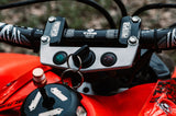 Honda Trx 450r Key Switch & Indicator Light Mount For Pro Taper Handlebar Clamps