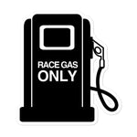 "Race Gas Only" Vinyl Decal