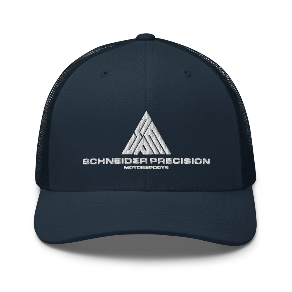 SPM Classic Trucker Cap – Schneider Precision Motorsports